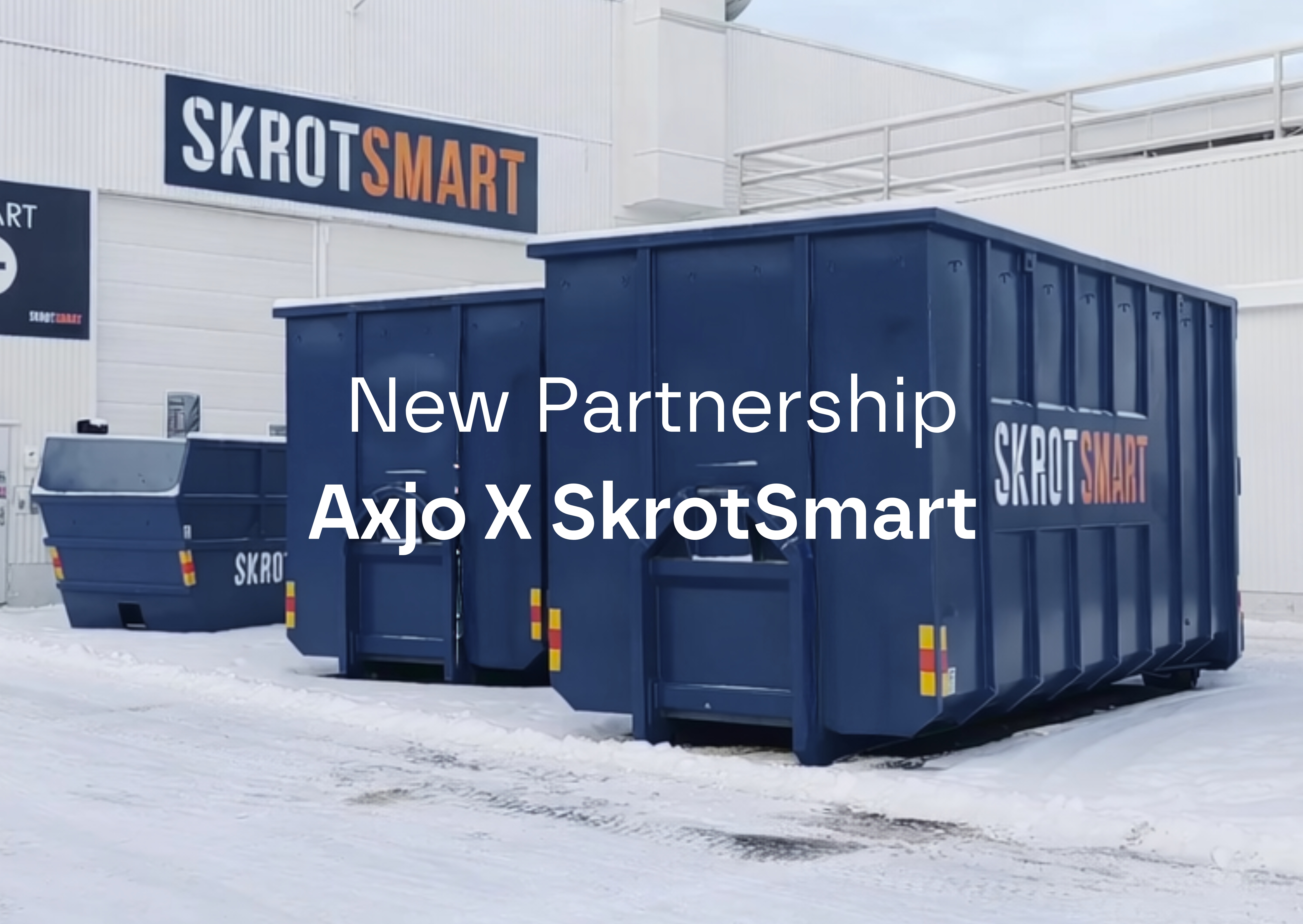 Axjo and SkrotSmart enter into a partnership for sustainable recycling