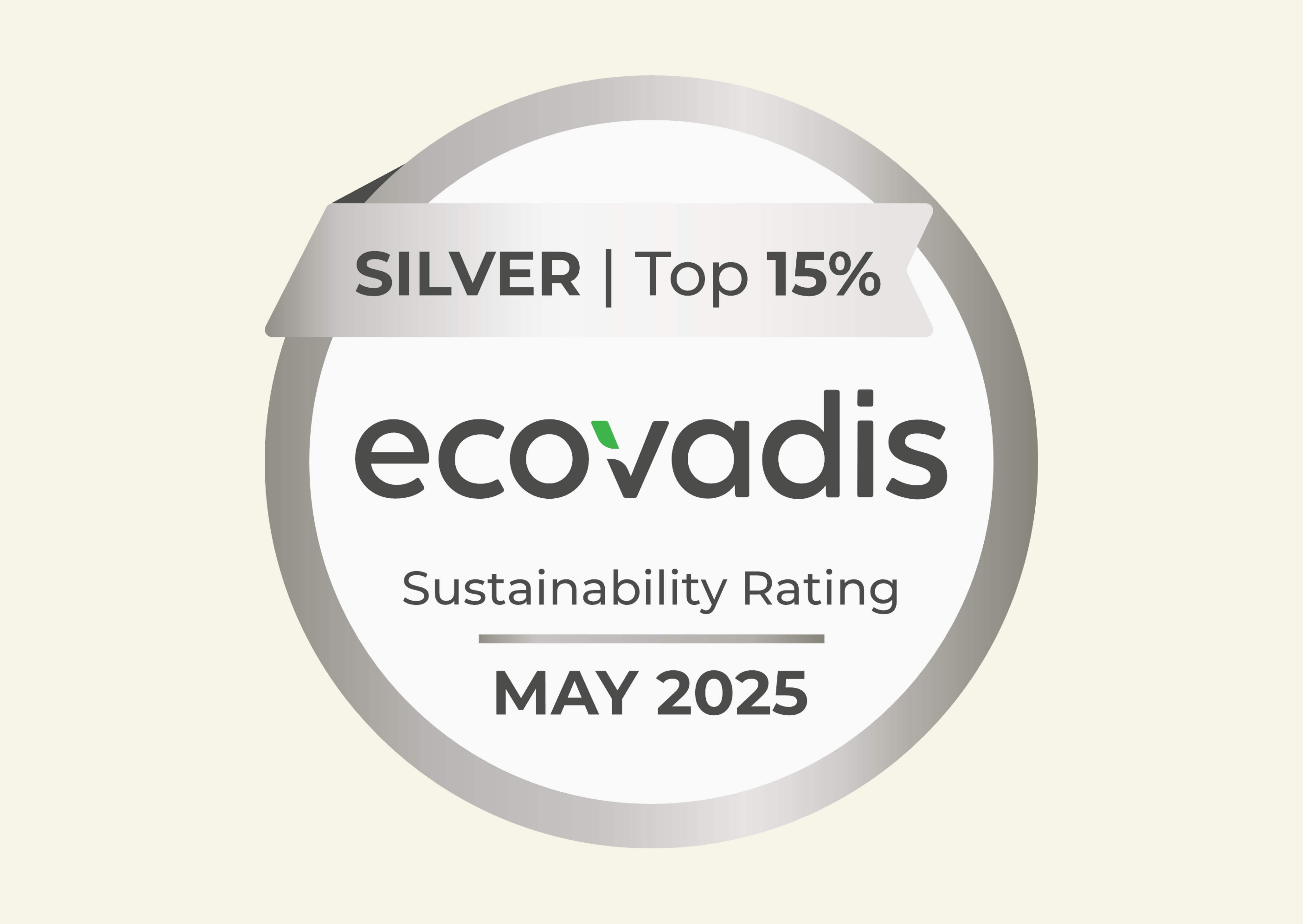 Axjo awarded Silver Medal by EcoVadis for sustainability efforts