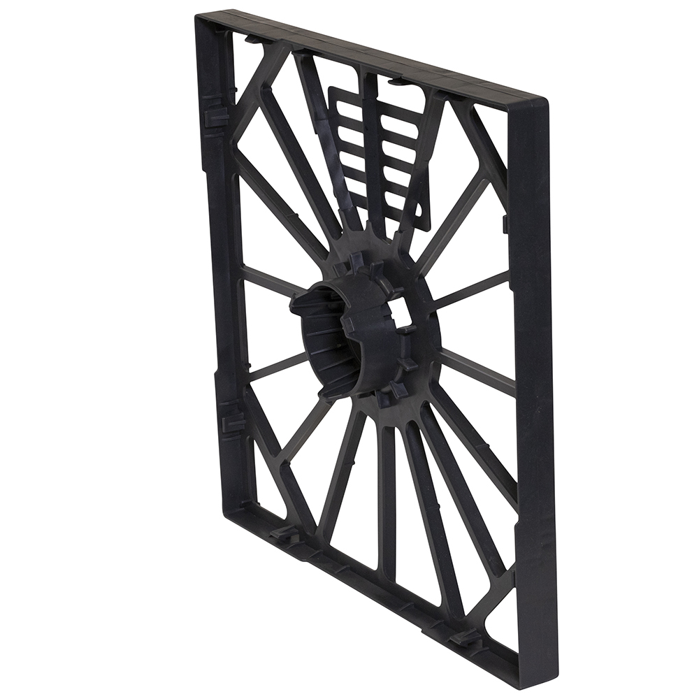 Supportflange to reel 365 with c-hole 80 mm